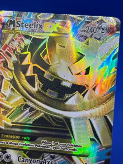Pokemon XY Steam Siege Mega Steelix EX 109/114 Full Art Ultra Rare LP - Image 5