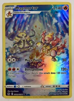 Pokemon TCG Magmortar GG03/GG70 Crown Zenith Galarian Gallery English 2023 - Image 1