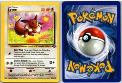 Eevee 51/64 Common Jungle Pokemon NM - Image 3