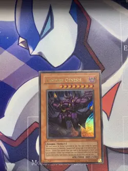 YUGIOH VAMPIRE GENESIS SD2-EN001 1ST ULTRA LIGHT PLAY - Image 1