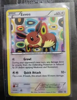 Pokemon EEVEE BW94 Promo Star # 133 Evolution Holo HP60 NM 2013 - Image 1