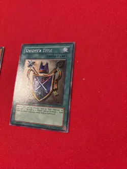 Yugioh Dark Magician Knight + Knight's Title (ROD-EN001, ROD-EN002) LP - Image 3