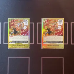2x Flame Dragon King [ST-13 - ST13-017] - NM [Foil] TCG One Piece TCG - Image 1