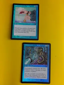 Rites of refusal & Psionic Gift. MTG Card. Odyssey.Old Border FOIL. 2 cards - Image 1