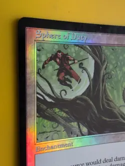 Sphere of Duty. Enchantment MTG Card. Odyssey.Old Border FOIL. - Image 5
