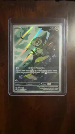 Axew 145/086 Pokemon Black Bolt Holo Card M/Nm Condition - Image 1