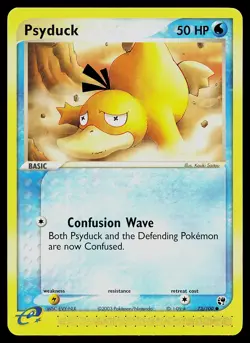 Pokemon Card - Psyduck Sandstorm 73/100 Common - Image 1