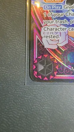 Bandai Perona EB03-045 Extra Booster One Piece Heroines SR SP Blocker Foil Card - Image 2