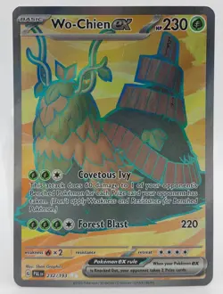 Pokemon Card Wo-Chien ex 232/193 Ultra Rare SV02: Paldea Evolved - Image 1