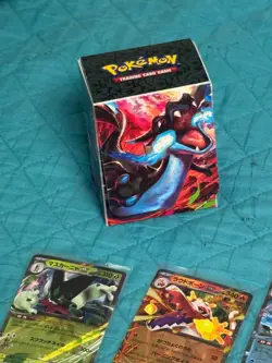 Pokemon Card Bulk Lot 100 Japanese EX & V NM. WITH DECK BOX US Seller. - Image 4