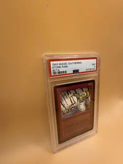 Stone Rain – 1993 MTG Beta – PSA 7 NM – Magic the Gathering - Image 2