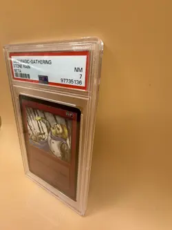 Stone Rain – 1993 MTG Beta – PSA 7 NM – Magic the Gathering - Image 3