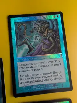 Psionic Gift x3 Enchant Creature. MTG Card. Odyssey.Old Border FOIL. - Image 5
