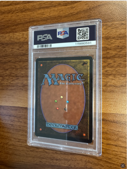 1993 Magic The Gathering PSA 5 (MK) Stone Rain, Beta PSA 5 (MK) - Image 2