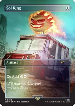 MTG Secret Lair x Twisted Metal Sol Ring Foil Edition - IN HAND✅ - Lowest price! - Image 1