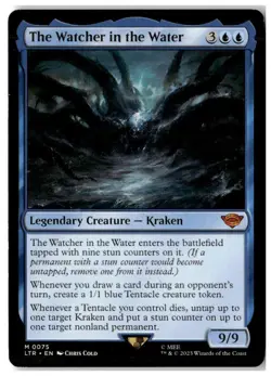 MTG The Watcher in the Water - Universes Beyond: LTR Lightly Played English - Image 1
