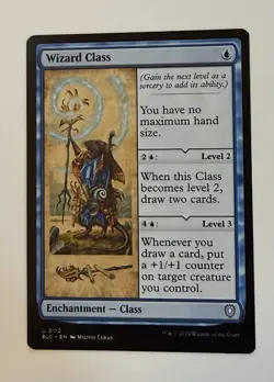 Wizard Class 112 NM Bloomburrow Commander MTG - Image 1