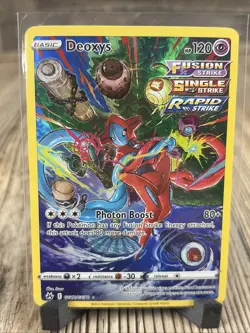 Pokemon Deoxys Crown Zenith GG12/GG70 Trading Card NM - Image 1