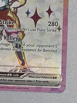 Cinderace ex 157/142 Sv07: Stellar Crown Holo Pokemon TCG - Image 5