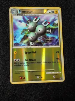 Pokemon TCG Magneton HS-Triumphant 43/102 Reverse Holo Uncommon - Image 1