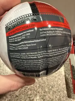 Pokeball Poke Ball Tin (E25) - SEALED - Pokemon TCG 3 booster packs inside! - Image 3