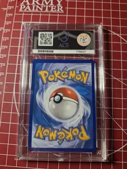 Pokemon-Ambipom 107/094-Phantasmal Flames-IR-ACE 10 GEM MINT PERFECT SUBGRADES - Image 2