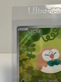 Pokemon TCG Rowlet 090/088 Illustration Rare Holo Perfect Order English NM - Image 2