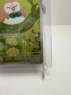 Pokemon TCG Rowlet 090/088 Illustration Rare Holo Perfect Order English NM - Image 4