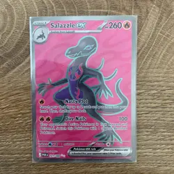 Pokemon TCG Salazzle Ex 101/088 Full Art Perfect Order NM - Image 1