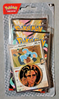 Pokemon Mega Evolution–Ascended Heroes Larry Komala 2 Pack Blister Promo Booster - Image 3