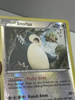 2015 SNORLAX Breakthrough Set REVERSE HOLO Foil XY Series⭐118/162😱NM🔥 - Image 5