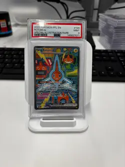 Pokemon Rotom ex Phantasmal Flames Special Illustration Rare 126/094 PSA 9 - Image 1
