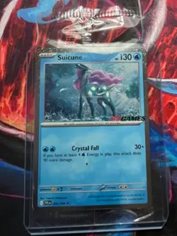 Suicune PFL 026/094 | EB Games EXCLUSIVE promo | Pokemon TCG SEALED - Image 1