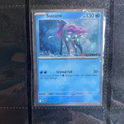 2025 Pokemon TCG Suicune Mega Evolutions 026/094 EB Games Stamped Promo Sealed - Image 1