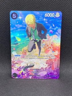 One Piece TCG ST14-003 Special Rare Parallel Art Sanji English Mint - Image 1
