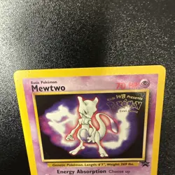 POKEMON MEWTWO THE FIRST MOVIE PROMO CARD 3 - Image 3