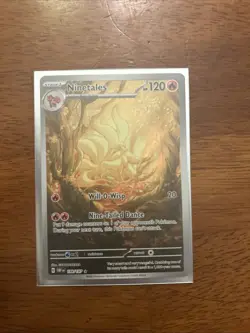 Ninetales 199/197 Pokemon Card Rare Perfect Condition - Image 1