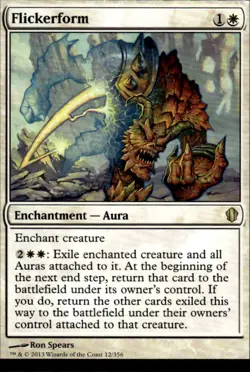 MTG Commander 2013 #12 Flickerform - Near Mint or Better - Image 1