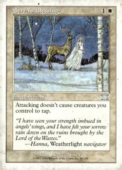 Classic Sixth Edition #42 Serra's Blessing - Image 1