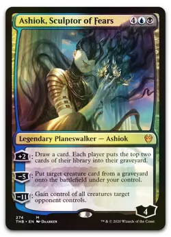 Ashiok, Sculptor of Fears #274 (Foil) (NM) Theros Beyond Death THB Magic MTG - Image 1