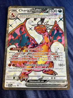 Charizard ex 56 Black Star Promo Premium Collection Scarlet Violet Pokemon 2023 - Image 1