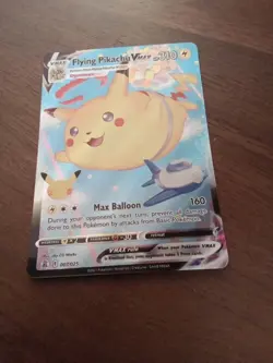 Flying Pikachu VMAX 007/025 Pokemon 25th Anniversary Celebrations Holo NM - Image 1