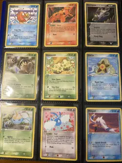Vintage Pokemon EX Deoxys Lot 18 Cards 2005 Rare Uncommon Common - Image 2