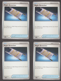 x4 Night Stretcher 061/064 Non Holo Uncommon Playset Shrouded Fable Pokemon TCG - Image 1