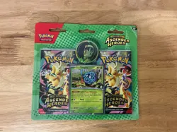 Pokemon TCG Ascended Heroes Two Pack Erika’s Tangle Blister - Image 1