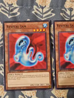 Revival Jam x 3 SBC1-ENH02 COMMON NM WATER AQUA SET Yugioh - Image 2