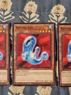Revival Jam x 3 SBC1-ENH02 COMMON NM WATER AQUA SET Yugioh - Image 3