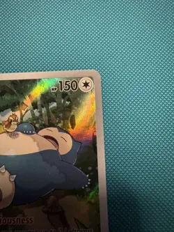 Pokemon TCG Snorlax SVP051 Holo 151 ETB Promo - Image 4