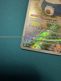 Pokemon TCG Snorlax SVP051 Holo 151 ETB Promo - Image 5