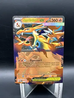 Pokemon Mega Charizard Y ex 030 Mega Evolution Holo Black Star Promo Near Mint - Image 1